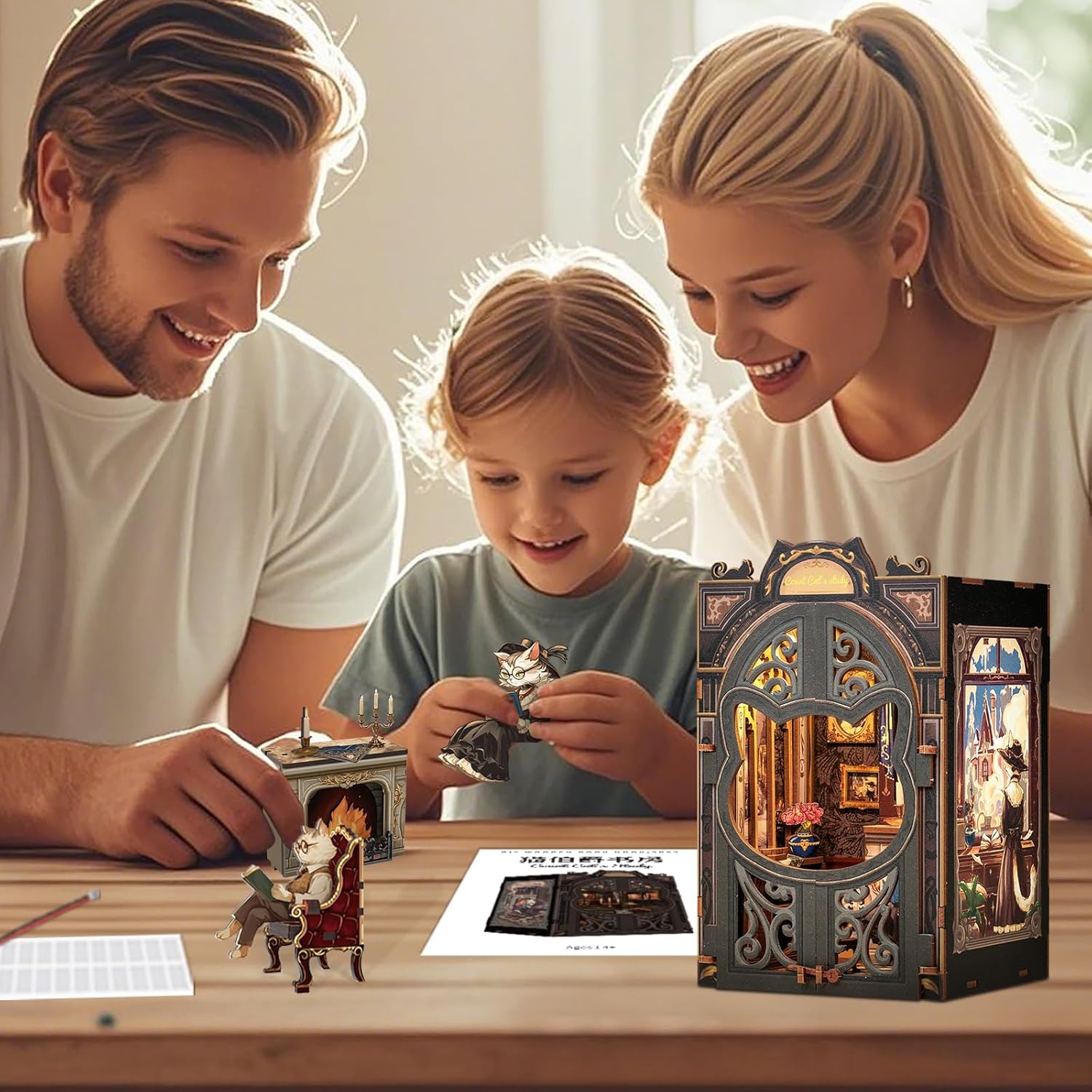 Thumbnail 6 de CUTEBEE Premium Bücherregal Diorama