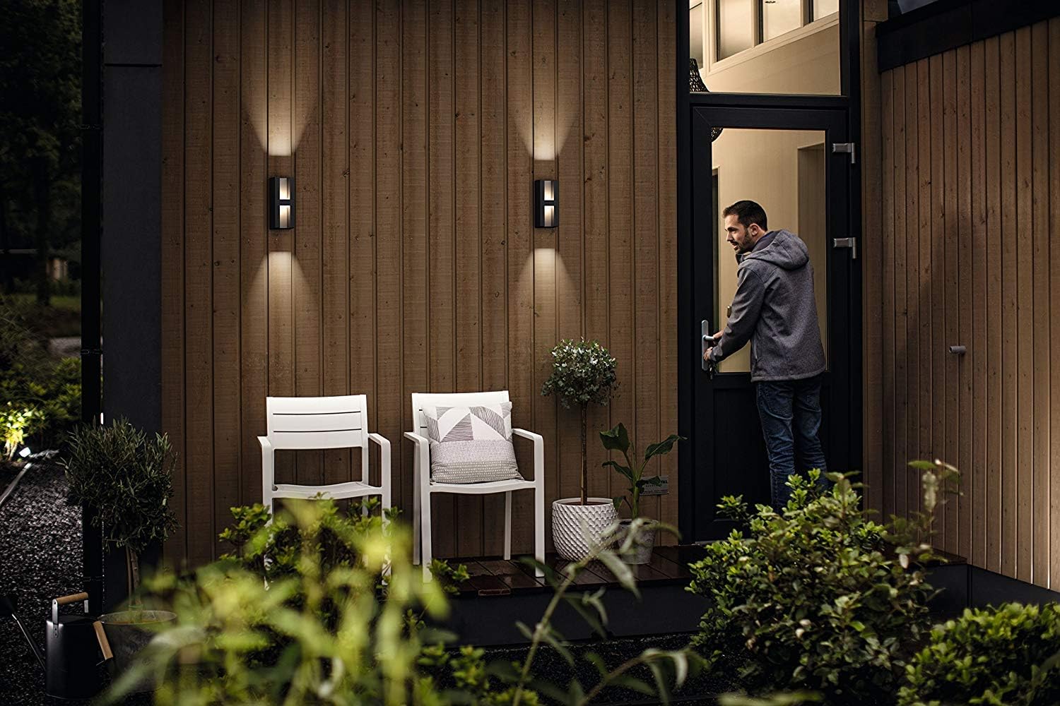 Thumbnail 1 de Pilips Shadow Lampada da Parete Grigio Scuro