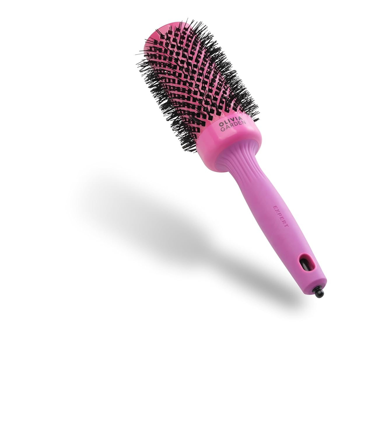 Olivia Garden Expert Blowout Shine – Pink (45 mm) Rundbürste mit Keramik- und Ionentechnologie