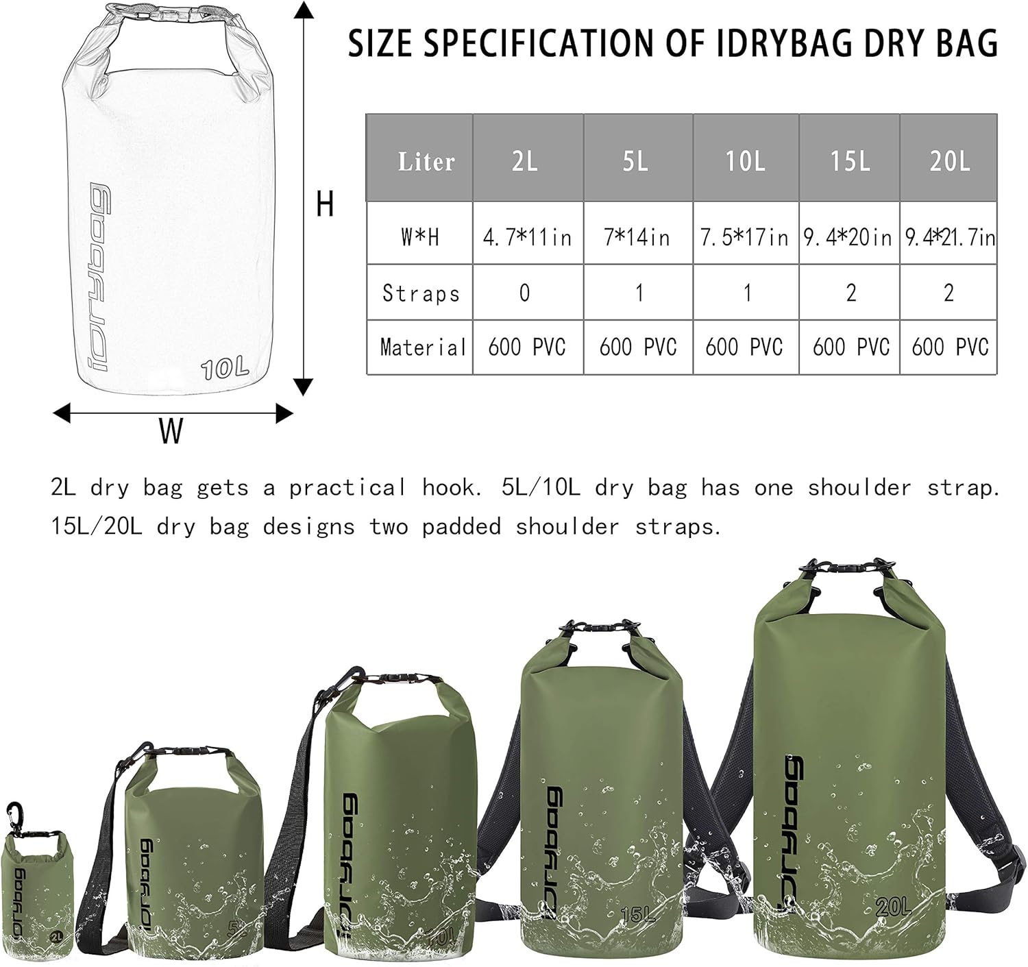 Thumbnail 3 de Idrybag DryBag Bolsas Secas Impermeables