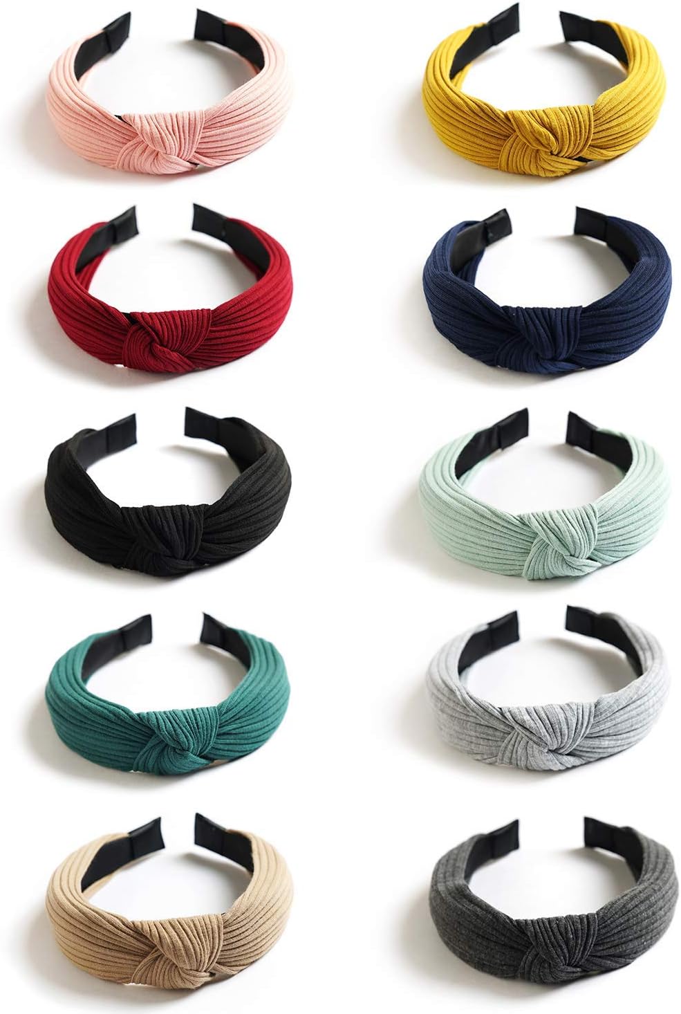 Thumbnail 5 de DRESHOW Headbands for Women 10 Pack Mixed Prints