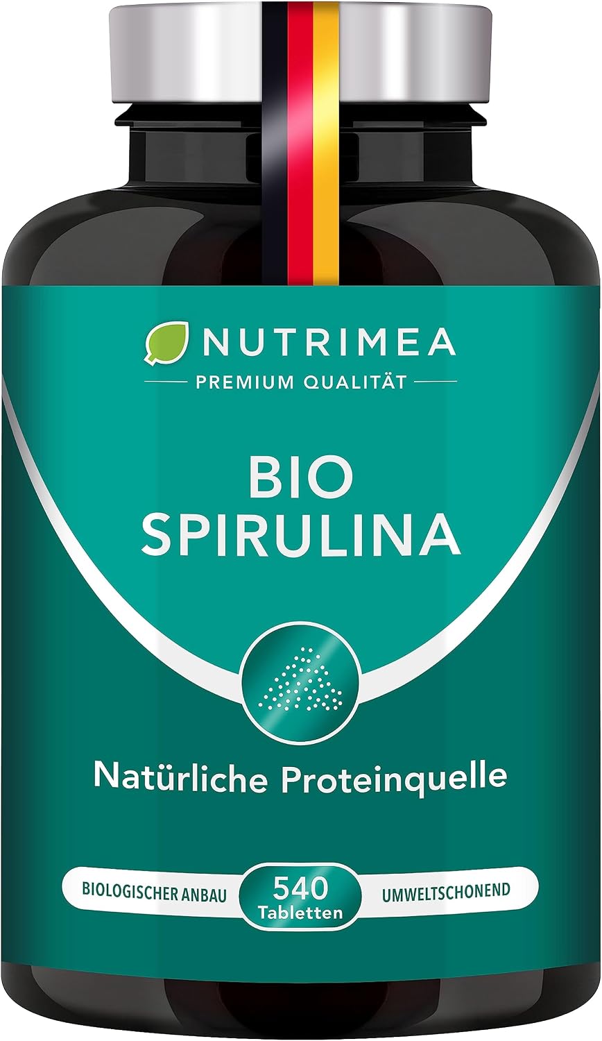 Spirulina BIO Presslinge 540 Tabletten 🍀