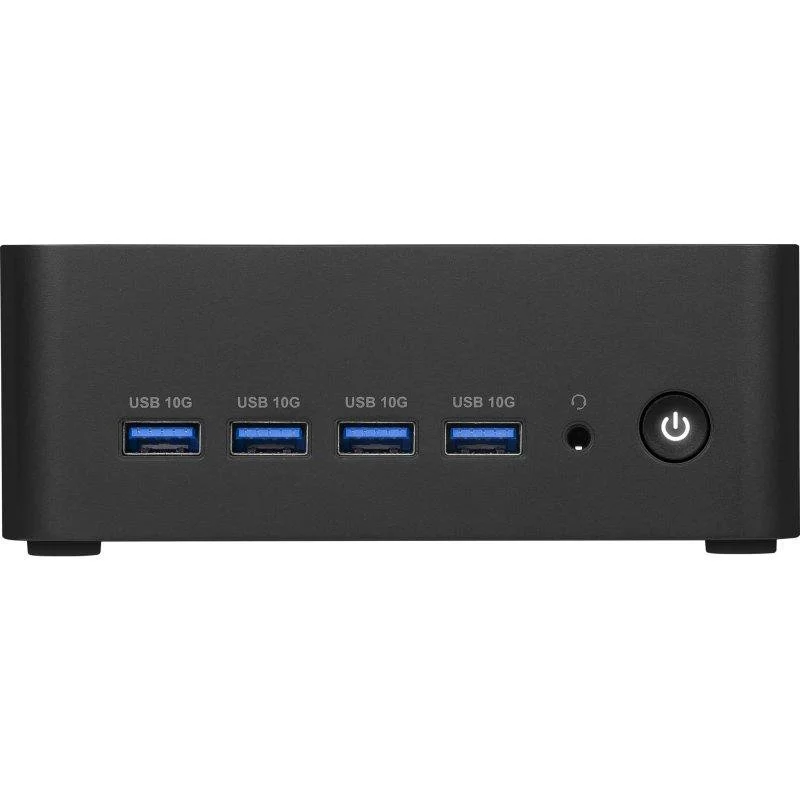 Detalle de MSI Cubi Z AI 8M-006BEU: mini PC con Ryzen 7 8845HS para tareas exigentes