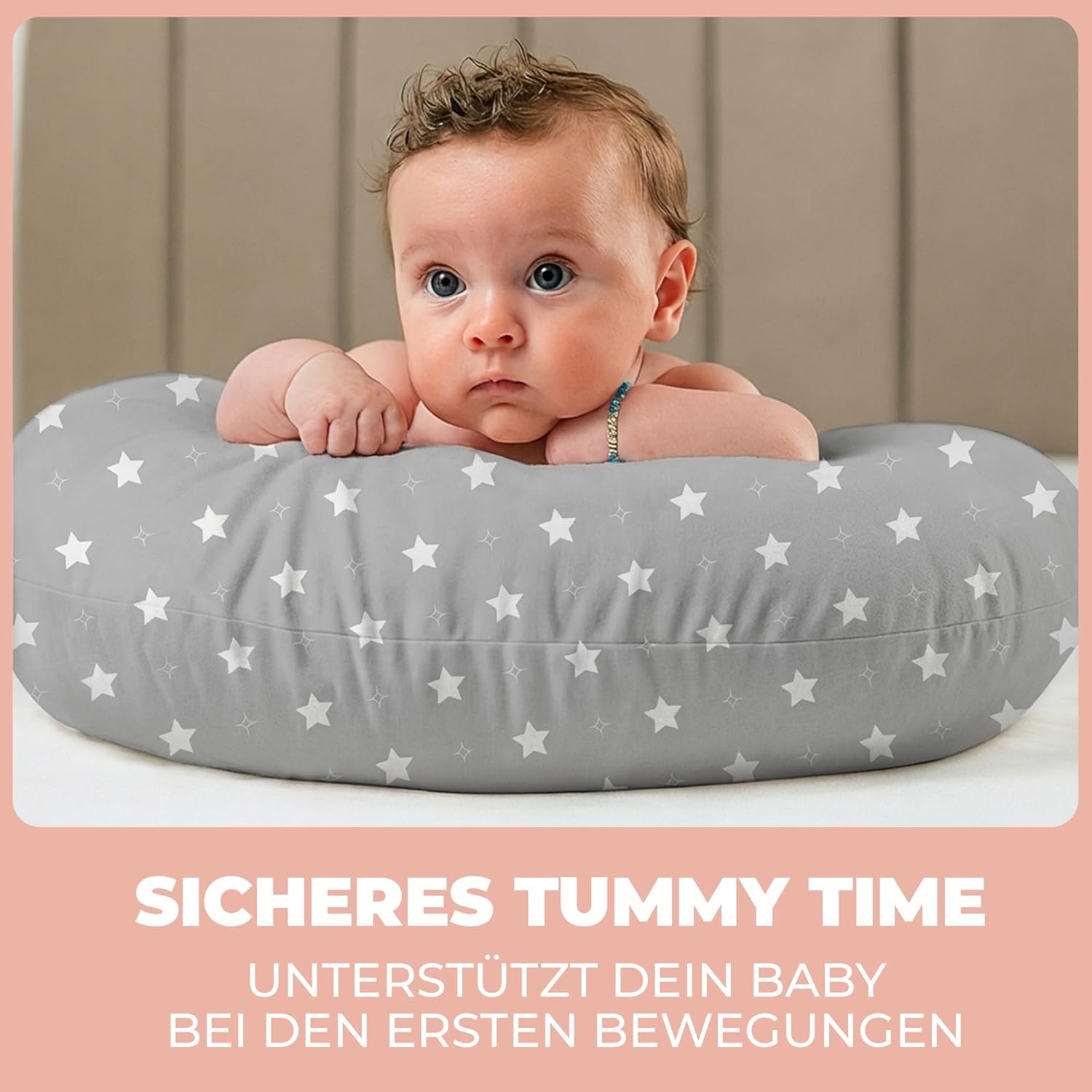 Thumbnail 2 de Stillkissen Schwangerschaftskissen XXL 200x70 cm – Lagerungskissen für Schwangere & Erwachsene, Baumwollbezug