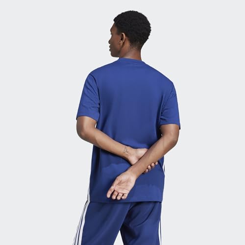Detalle de adidas Hombre Essential Camiseta Jersey con Tres Rayas 🟦