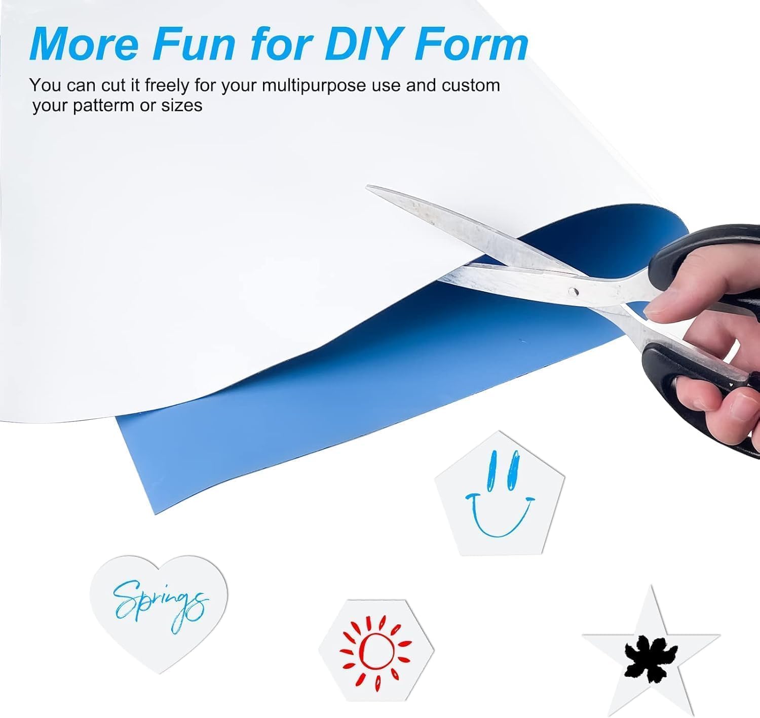 Detalle de Babenoun Magnetic Dry-Erase Whiteboard, 30.5 x 45.7 cm