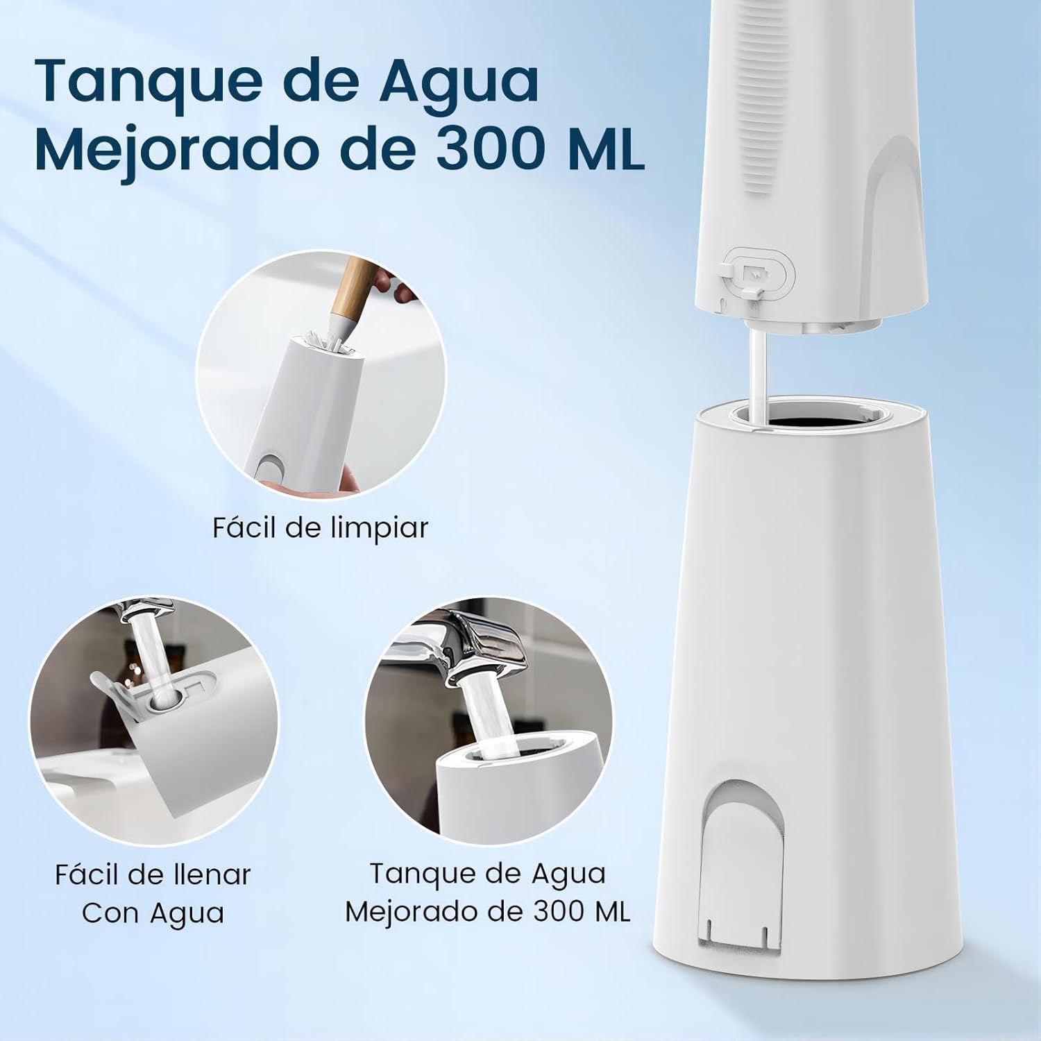 Thumbnail 6 de Vimmk Irrigador Dental Portátil Inalámbrico con 8 Boquillas 🦷
