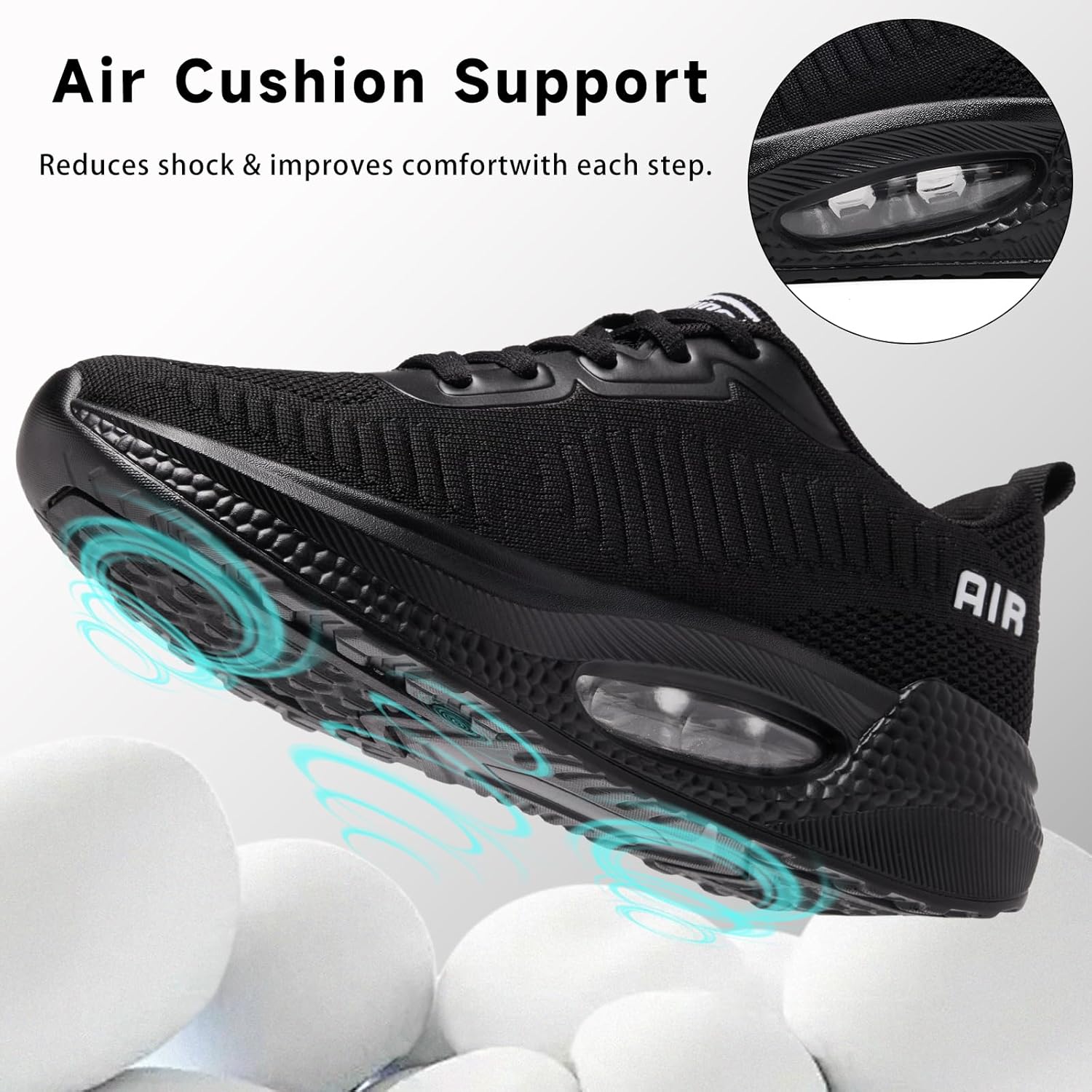 Thumbnail 2 de Zcbstl Women's Orthopedic Trainers with Arch Support – Air Cushion Memory Foam Lightweight Running Shoes
