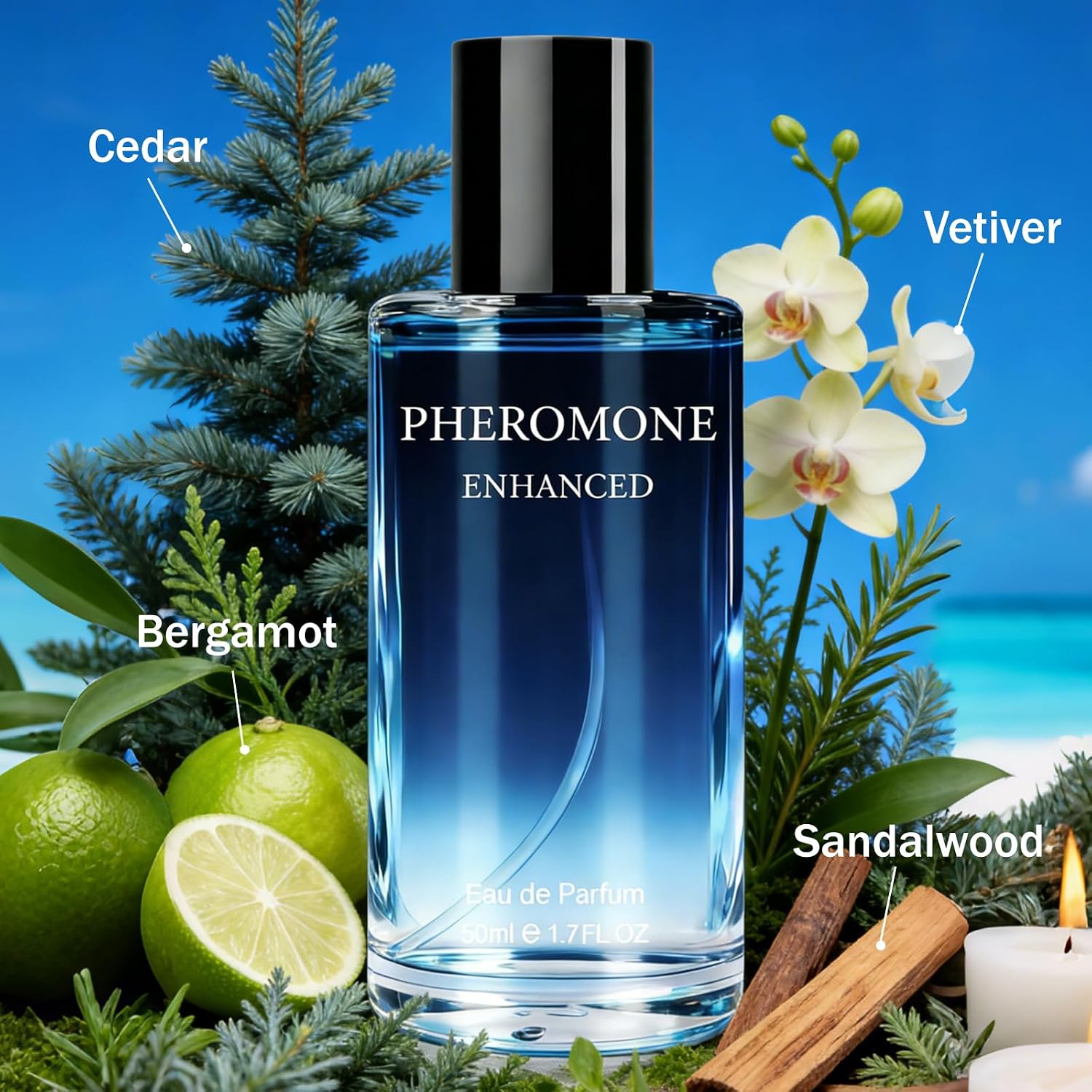 Thumbnail 1 de GlyndraPetal Parfum Heren herrparfym, eau de parfum med träiga noter, 50 ml