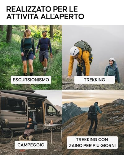 Detalle 2 de DANISH ENDURANCE Calze Trekking Leggere, 3 Paia Multicolore 39‑42