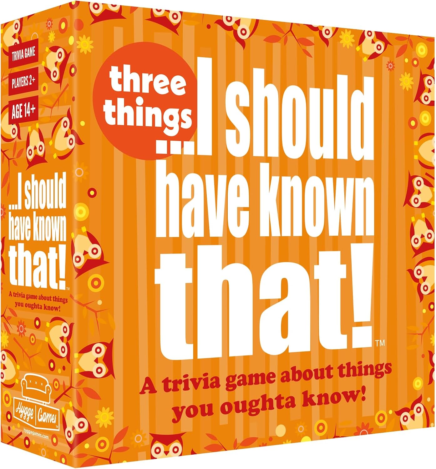 Detalle de I Should Have Known That!—Three Things Trivia Game 🎲