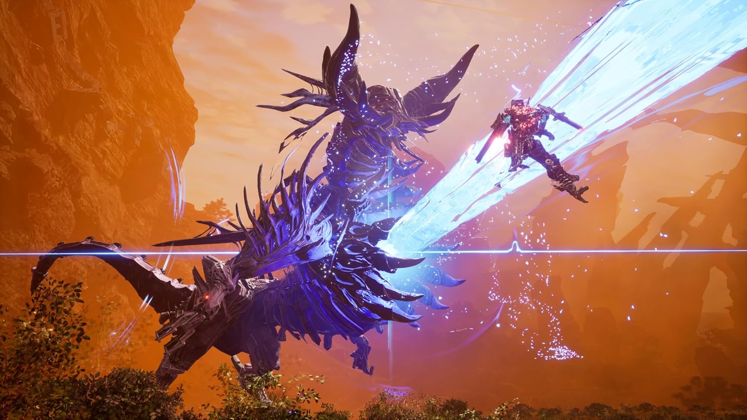 Detalle 2 de Daemon X Machina: Titanic Scion - Switch 2 (Marvelous Europe Limited)