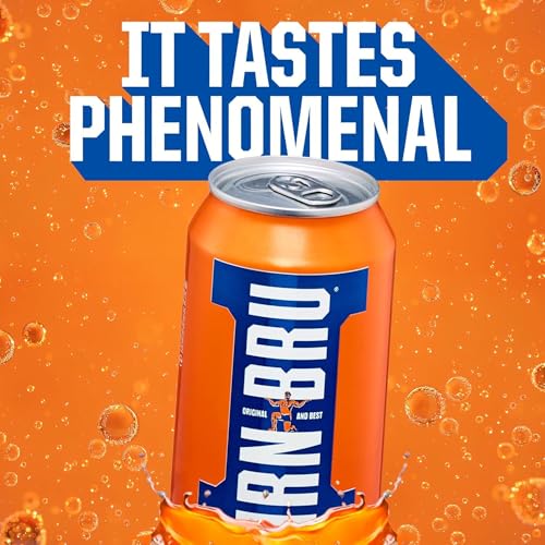 Thumbnail 5 de IRN-BRU Carbonated Soft Drink, 24 Pack, 330ml Cans