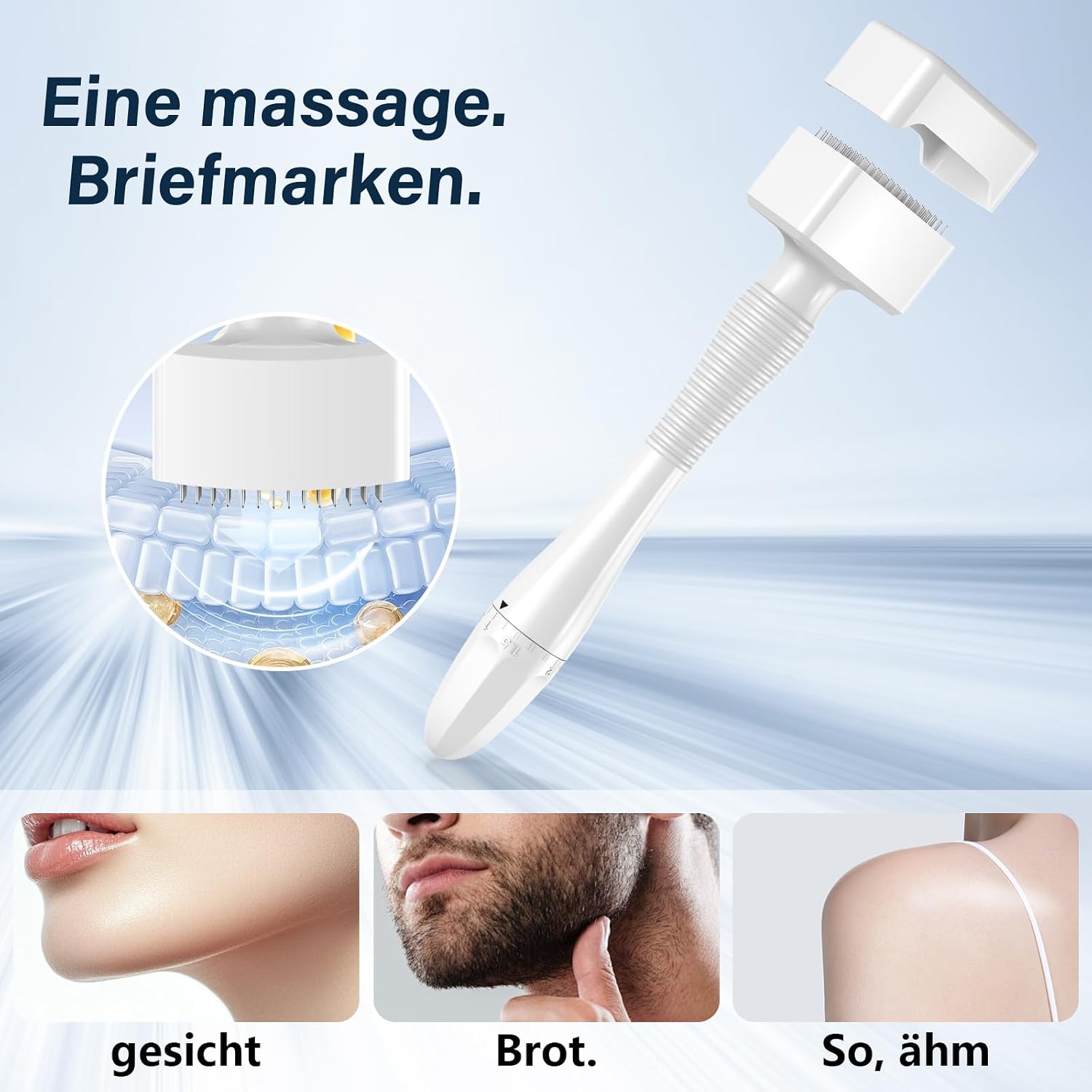 Thumbnail 2 de FLETUTE Derma Stamp Pro – Microneedling Pen with 140 Nadeln
