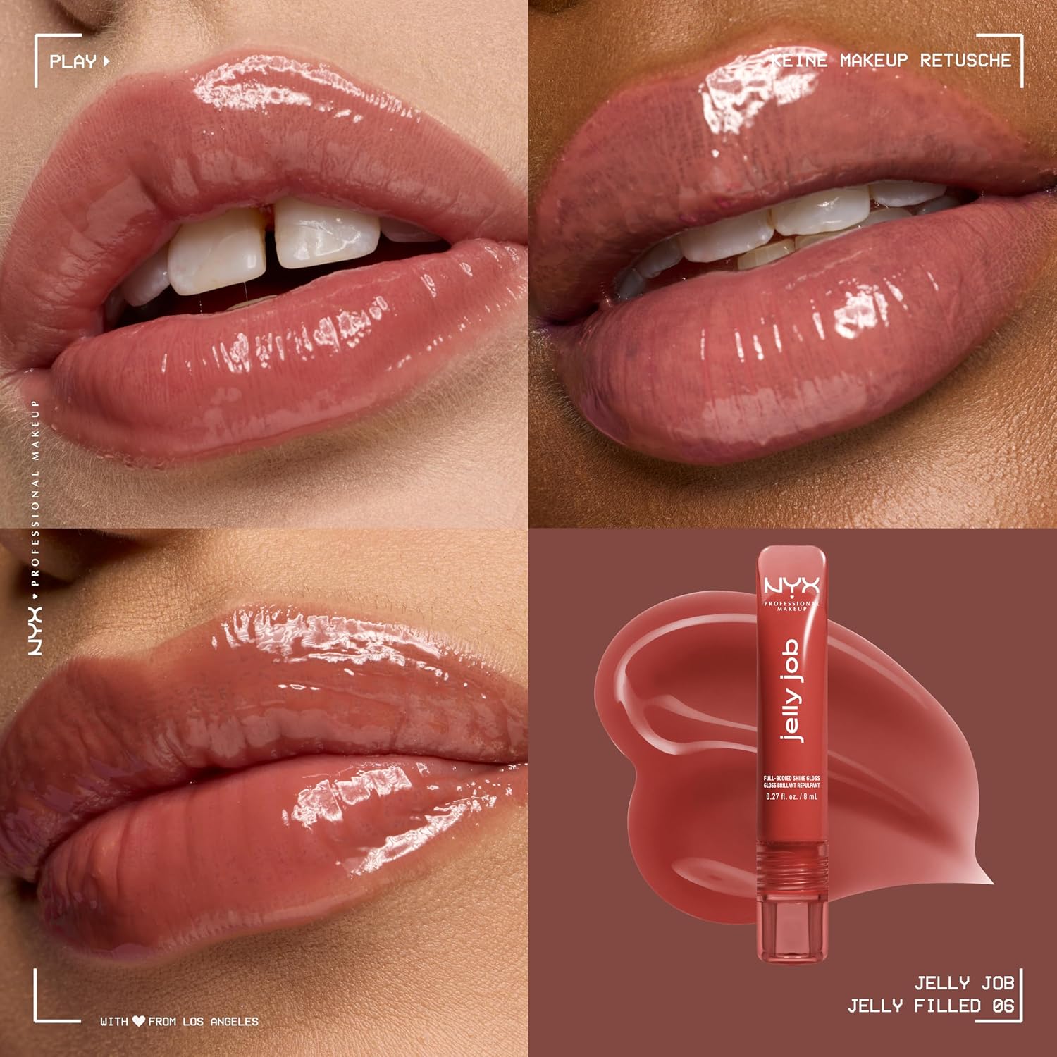 Thumbnail 4 de NYX Jelly Job Bundle Feeling Butta 💄