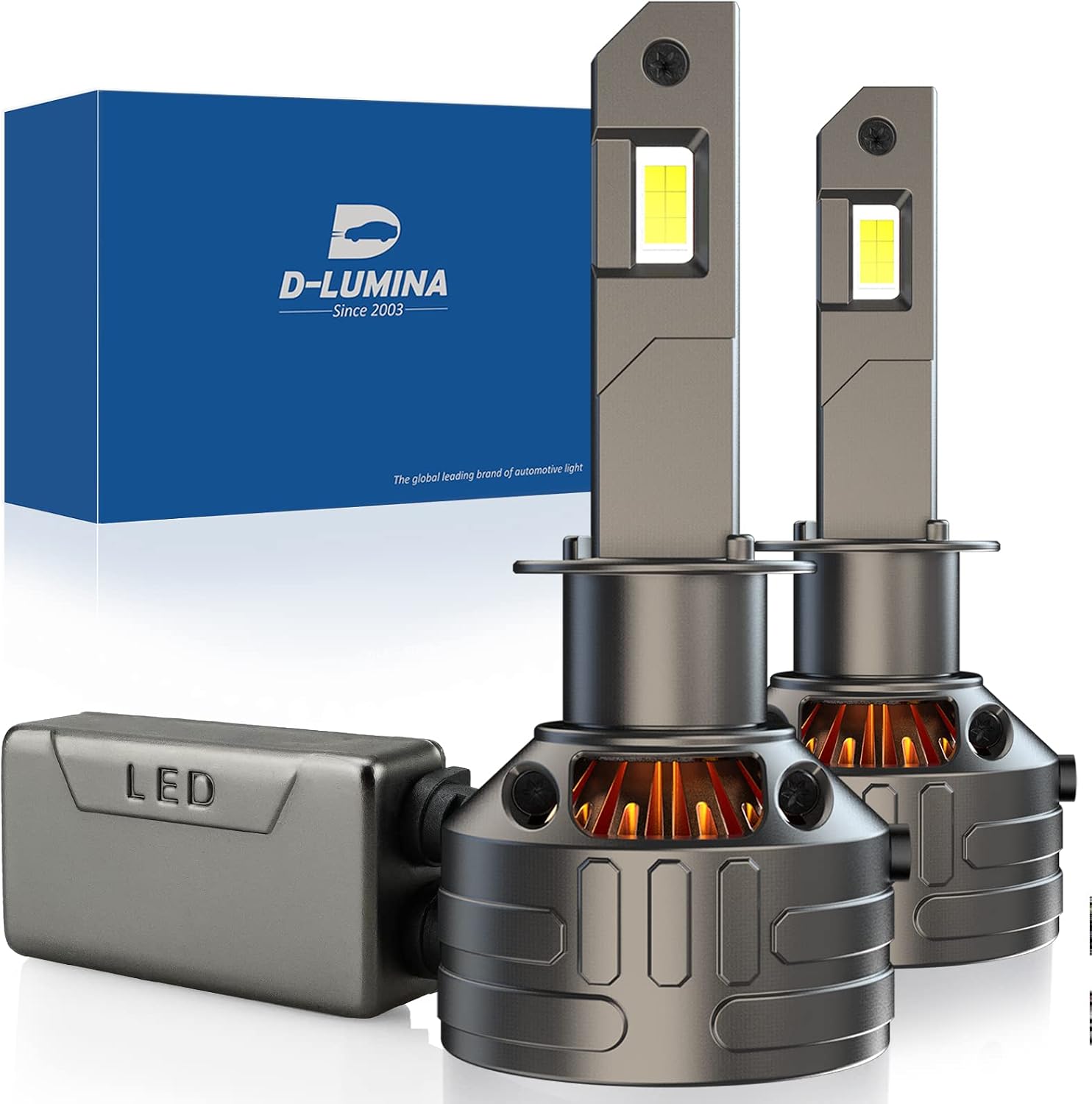 Detalle de D-Lumina H1 160W 30000LM LED Canbus 6500K