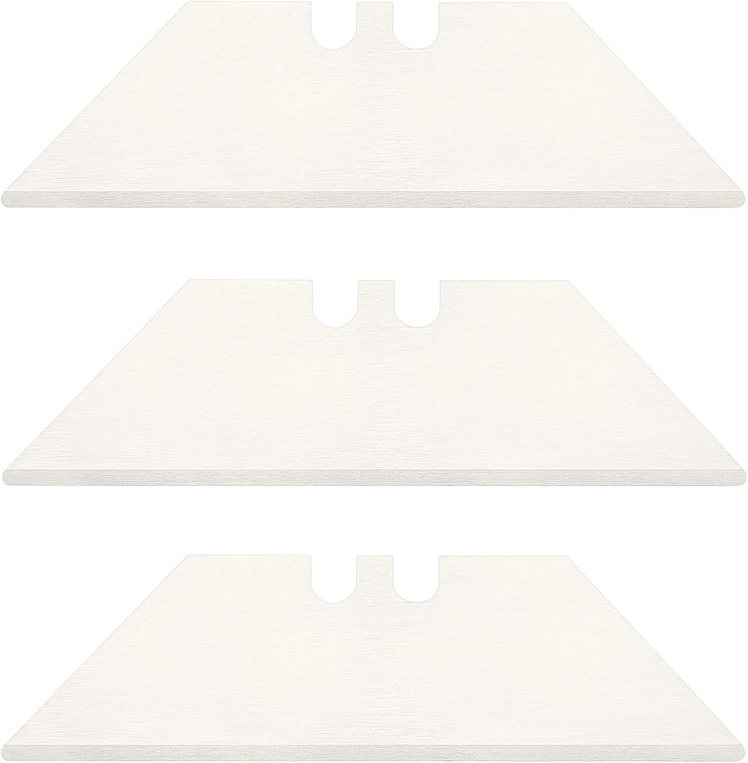 Detalle 2 de WEDO 7981 Cera-Safeline trapezoidal ceramic blades, 58 x 19 mm, pack of 3