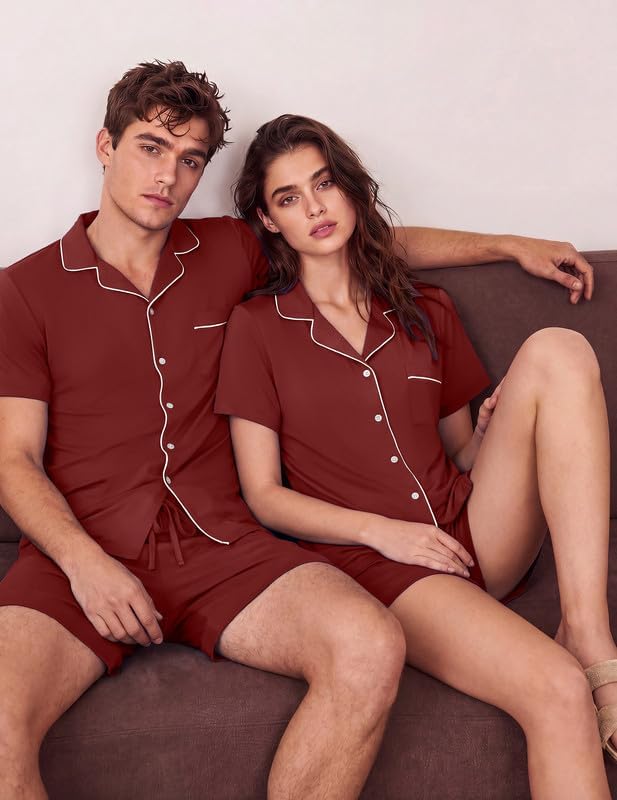 Thumbnail 1 de Ekouaer Matching Pajama Sets, Short Sleeve