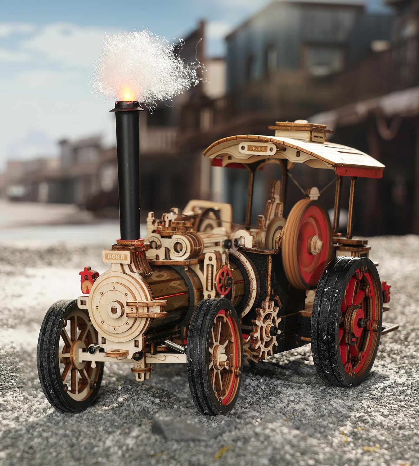 Thumbnail 6 de ROKR Puzzle 3D voiture en bois 1:28