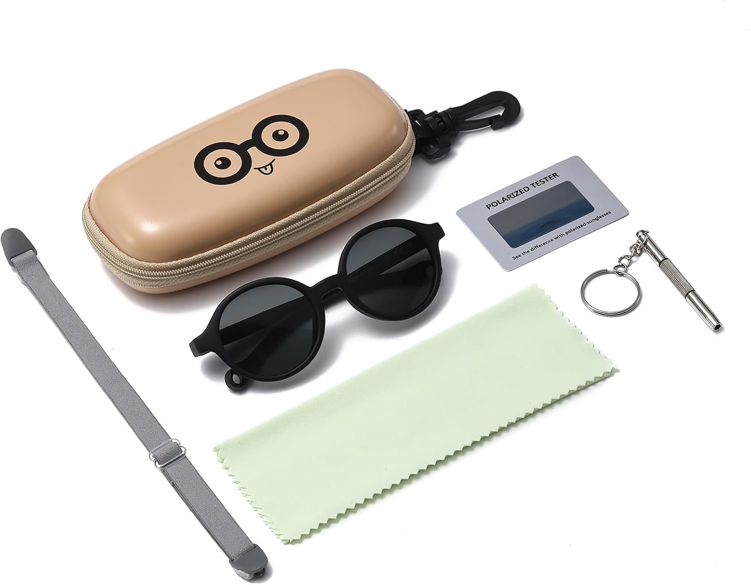 Thumbnail 5 de D Lolylad Baby Sunglasses (0–36 Months) with Polarised UV400 Lenses and Adjustable Strap