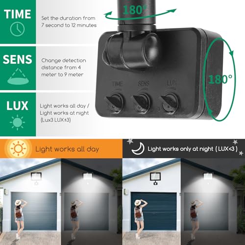 Detalle de Aigostar Faretti LED da Esterno con Sensore di Movimento 50W 4300 lm – IP65