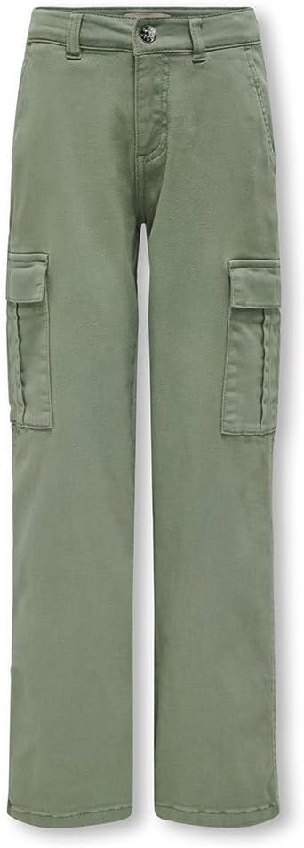 Detalle de ONLY Girl Cargo-Hose KOGYARROW-VOX, gerade geschnittene Cargo-Hose