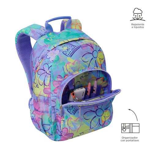 Detalle 1 de Mochila Escolar Gommas de TOTTO (15 L) — Ergonomía, organización y durabilidad para el día a día