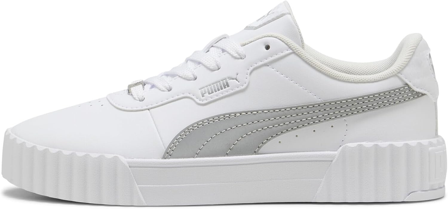 Thumbnail 2 de Puma Damen Carina 3.0 Sneaker mit Leder-Mix-Obermaterial und Gummilaufsohle