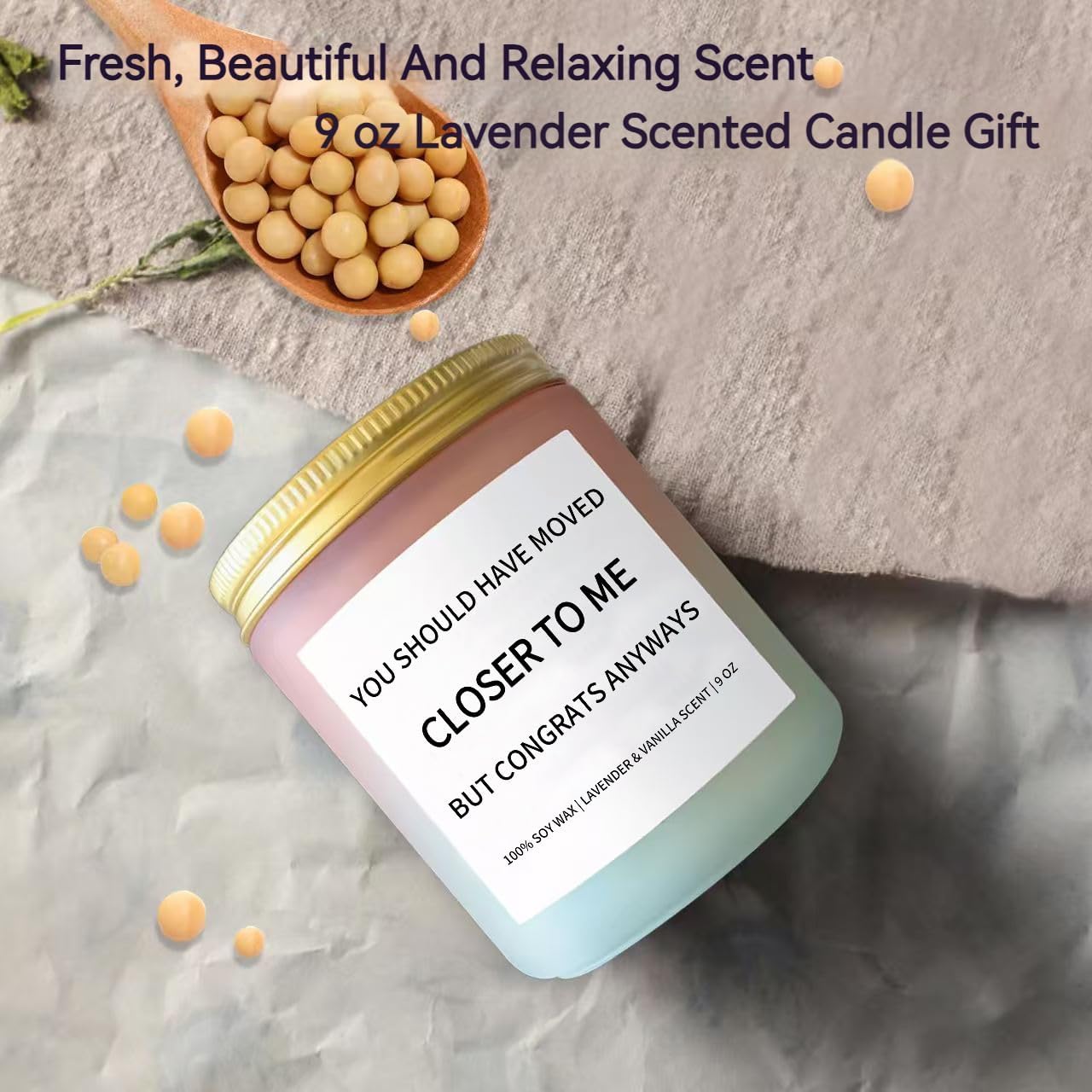 Thumbnail 5 de iTbxzzy New Home Gifts 9oz Lavender Scented Candle – housewarming & birthday gift idea