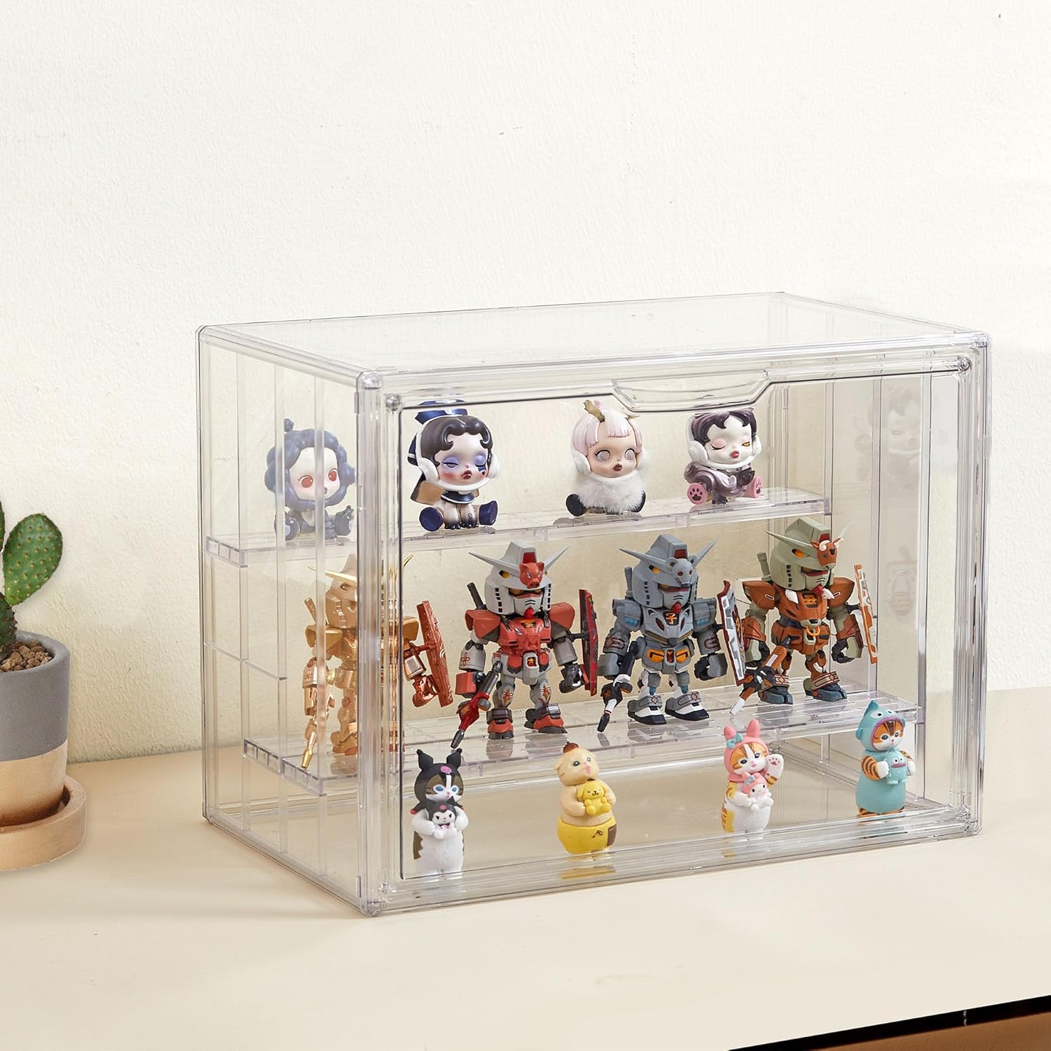 Thumbnail 6 de Clear Acrylic Display Case 14.2in 4-Pack