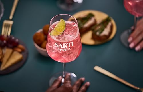Detalle de Sarti Rosa – Aperitivo alcolico italiano, fresco e fruttato, 70 cl