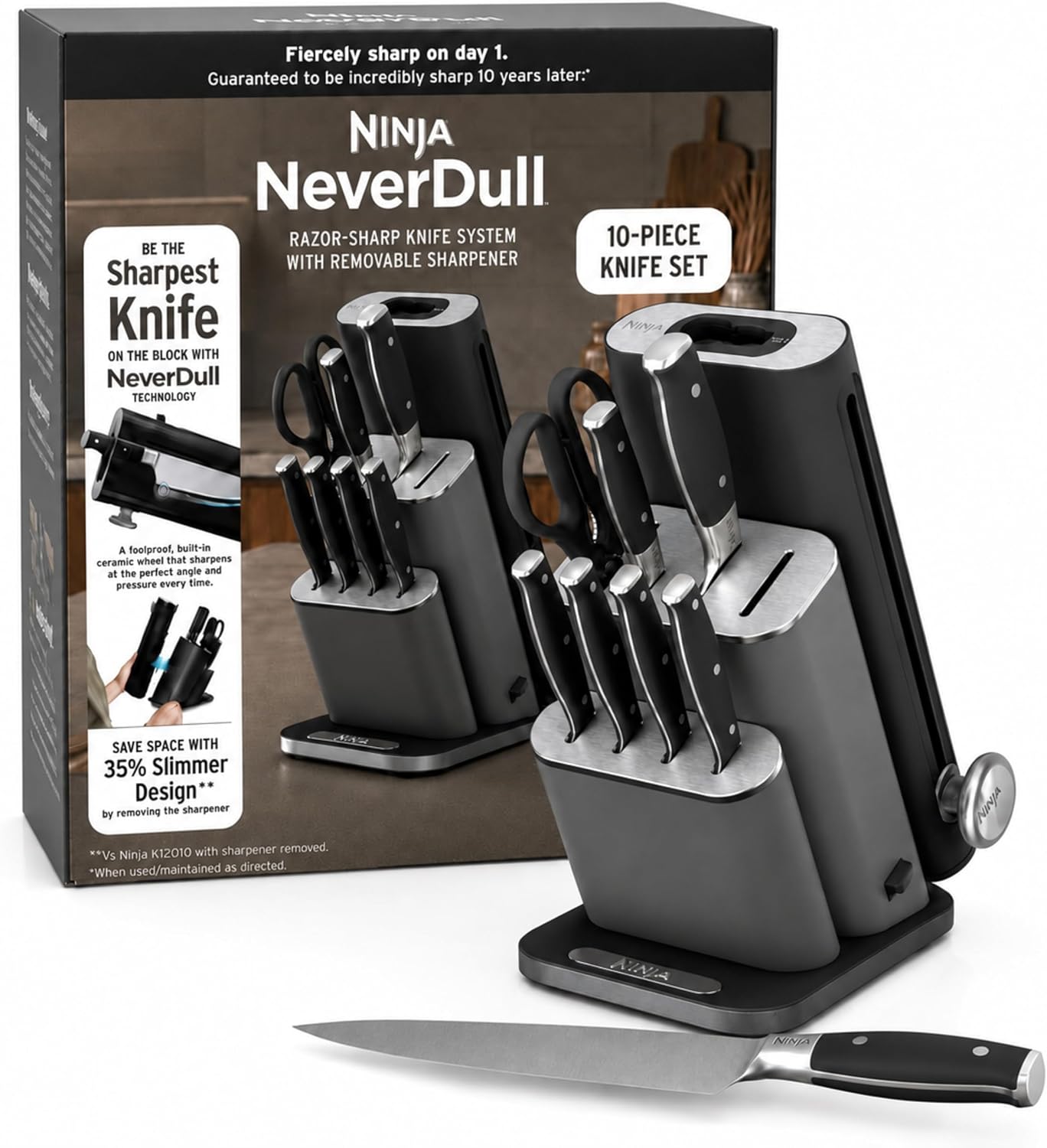 Detalle de Ninja Knife Block Set NK32010BK1