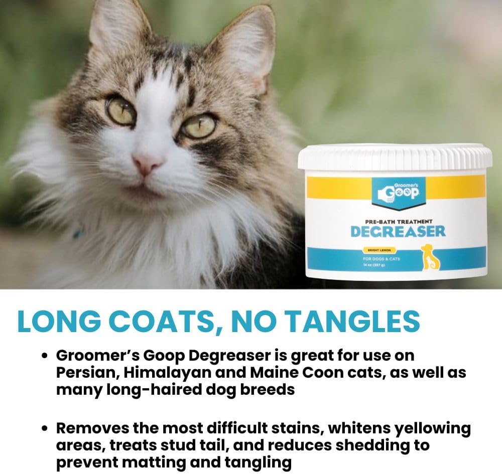 Detalle de Groomer's GOOP グープ 犬猫用シャンプー前クリーム|無香料・皮脂汚れ向け