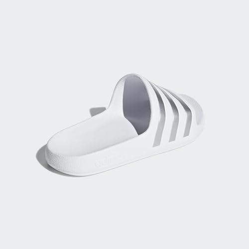 Thumbnail 6 de Adidas Adilette Aqua Slides Kinder – Cloud White / Silver Met, Größe 29 EU