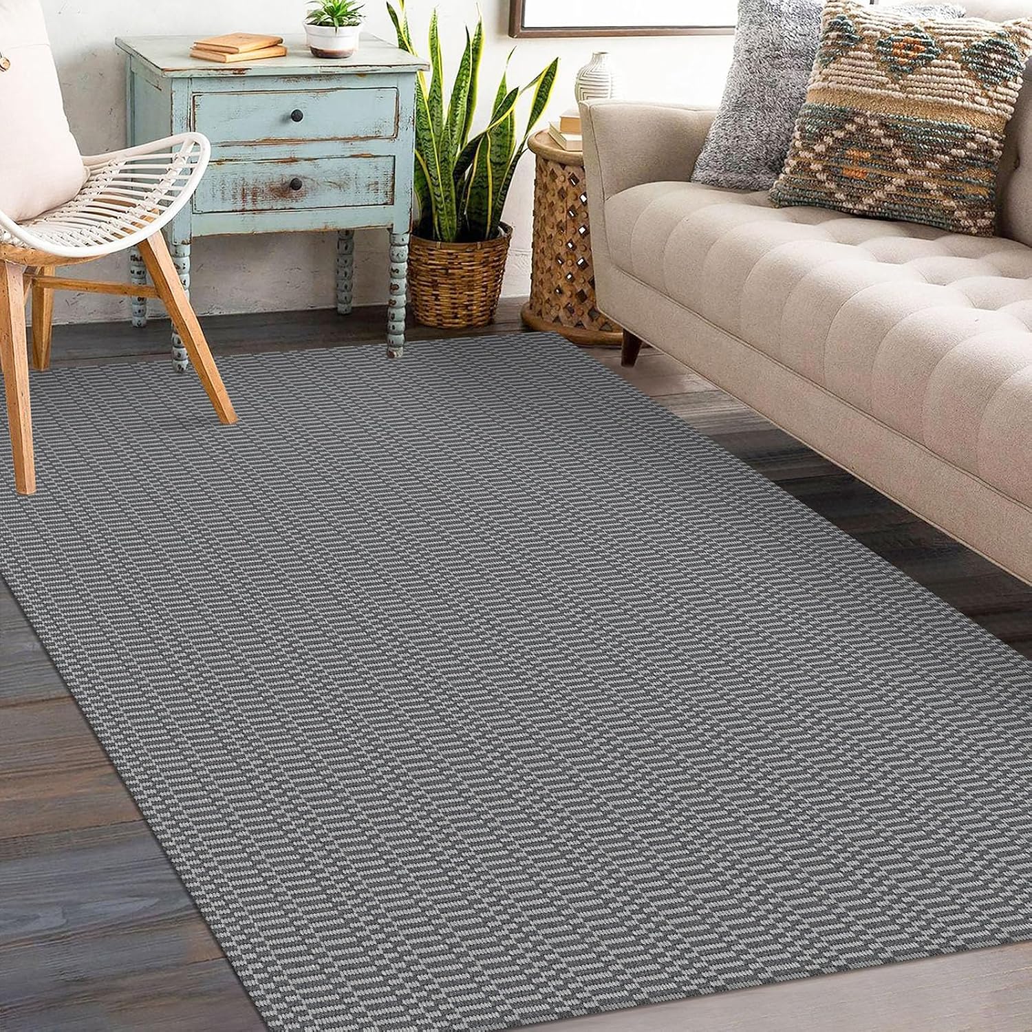 Detalle 2 de KOZYFLY Washable Entryway Rug 3x5 ft Door Mat
