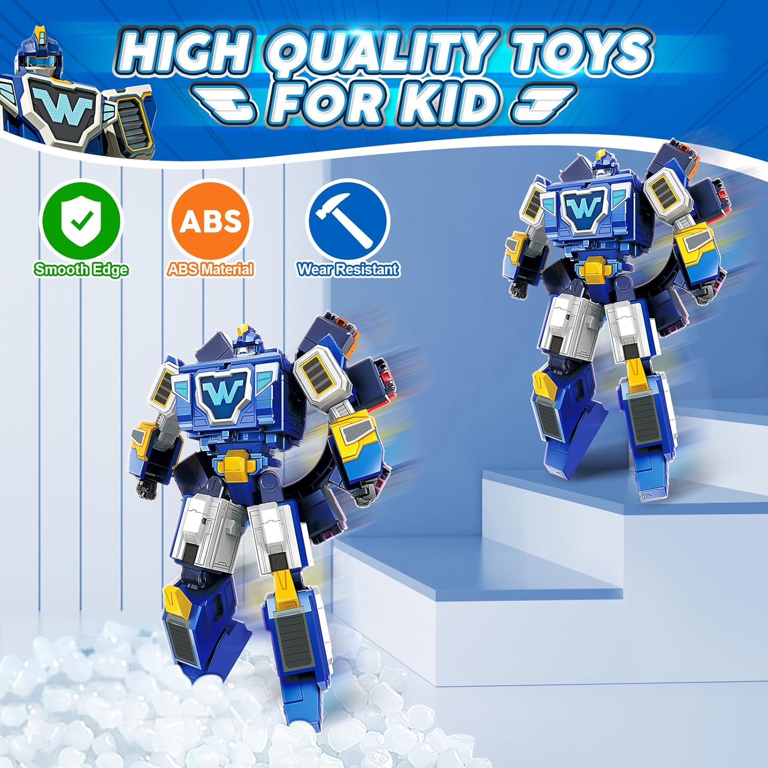Thumbnail 4 de Super Wings 3 en 1 World Space Robot transformable