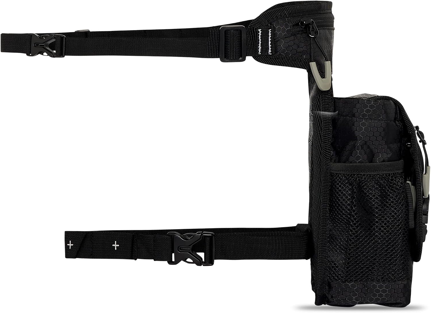 Detalle 2 de Dolly Noire Borsa Leg Bag Marsupio Gamba – Nero, unisex, urban e multifunzionale