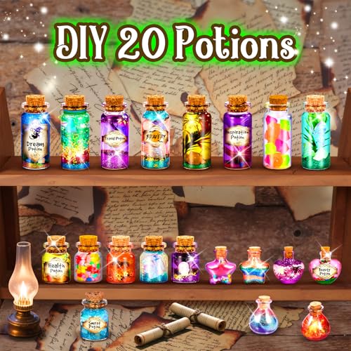 Thumbnail 4 de Subtail Pociones Mágicas Niñas: Kit de Manualidades para Crear 20 Pociones y Decorar Botellas
