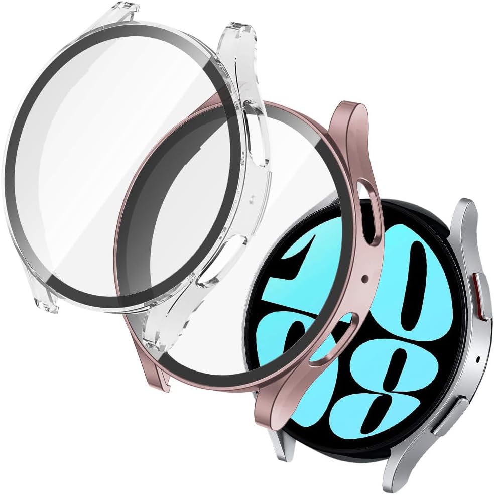 Detalle de Samsung Galaxy Watch 6 40mm case, 2 pack