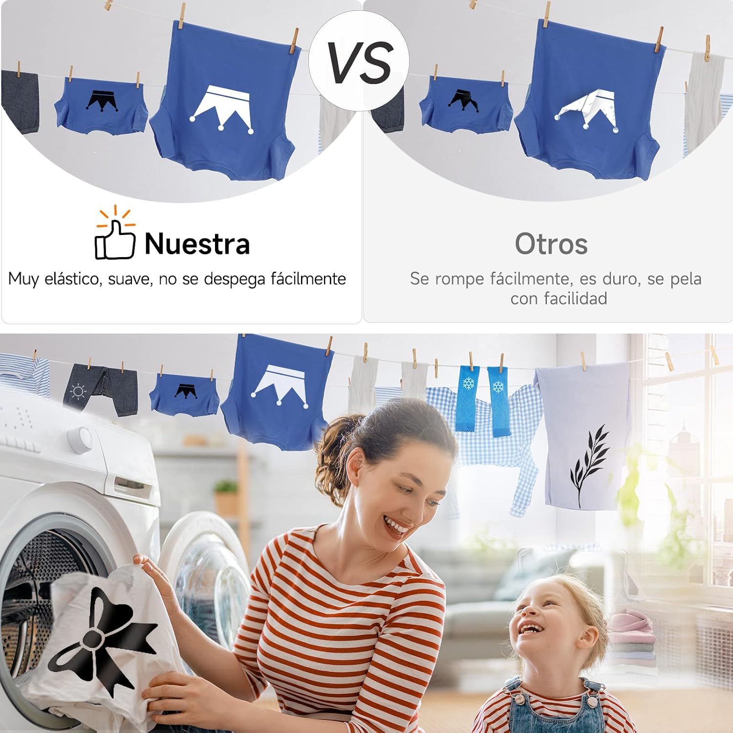 Thumbnail 5 de HAUSPROFI Vinilo Textil Termoadhesivo 30,5x400 cm