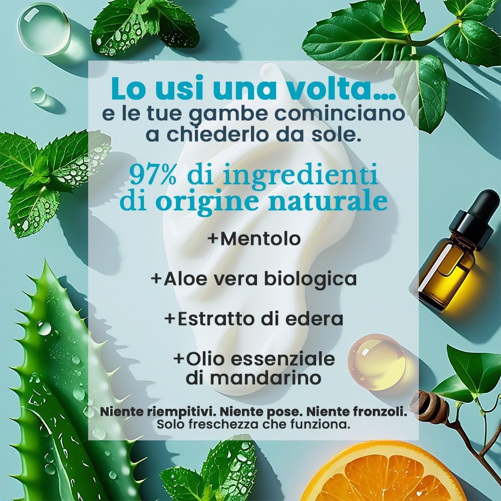 Thumbnail 5 de Ritalia® Criogel Drenante per gambe gonfie e pesanti (effetto freddo), 500 ml
