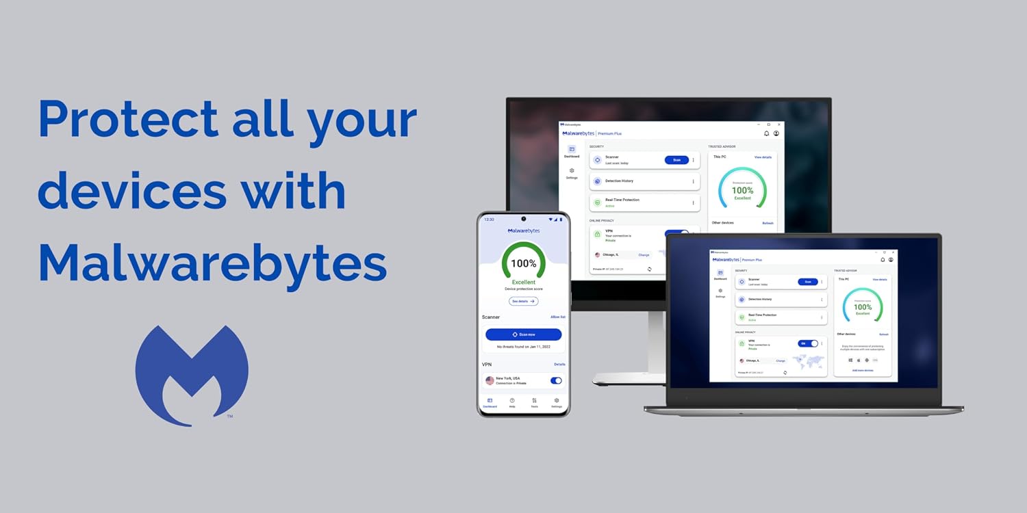 Thumbnail 5 de Malwarebytes Premium for 2 Devices – 18 Months, Activation Code by Email