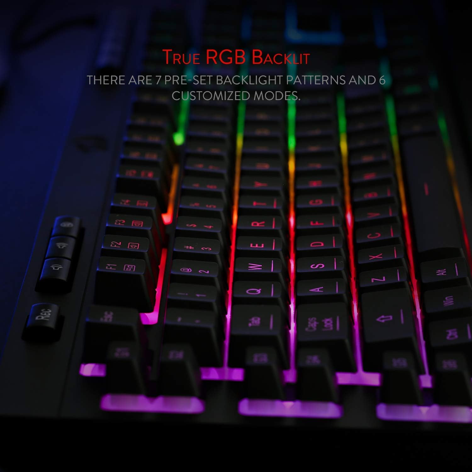 Thumbnail 4 de Redragon K512 Shiva US-Layout Tastatur