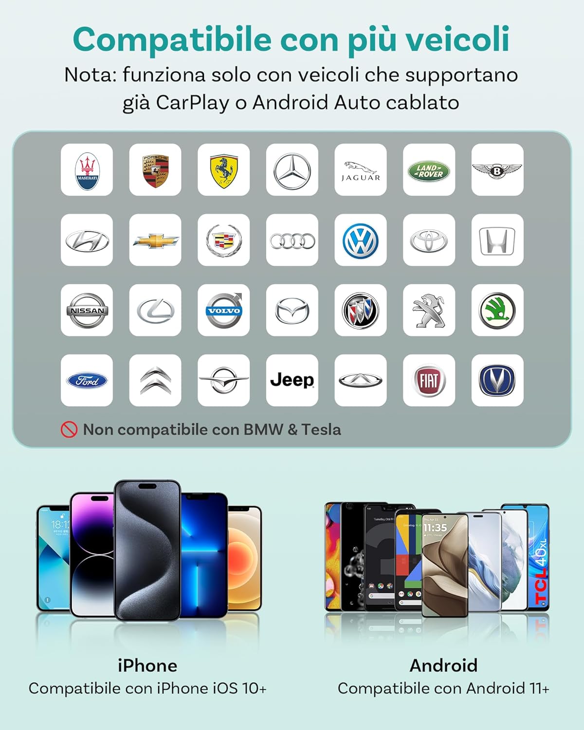Thumbnail 6 de OTTOCAST MINI Tube Wireless CarPlay
