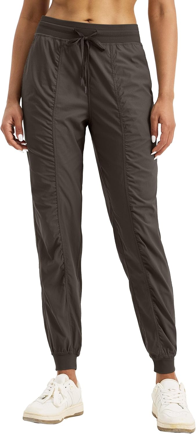 Thumbnail 1 de WILLIT Laufhose Damen Studio Sporthose – leichte, konisch zulaufende Freizeit- und Workout-Hose mit Taschen