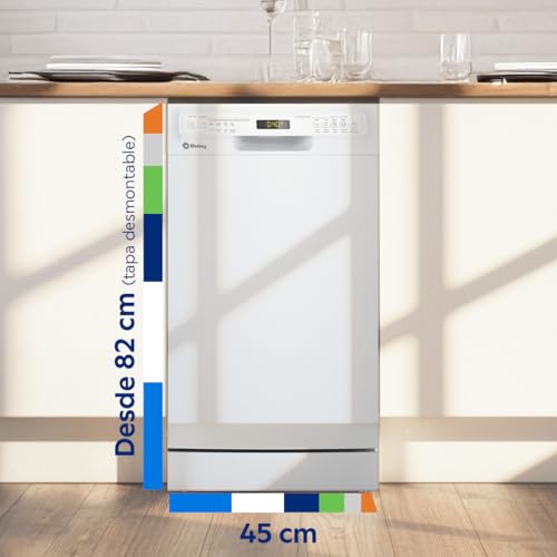Detalle de Balay Lavavajillas 45 cm 10 Servicios 3VN4031BA – Silencioso y eficaz