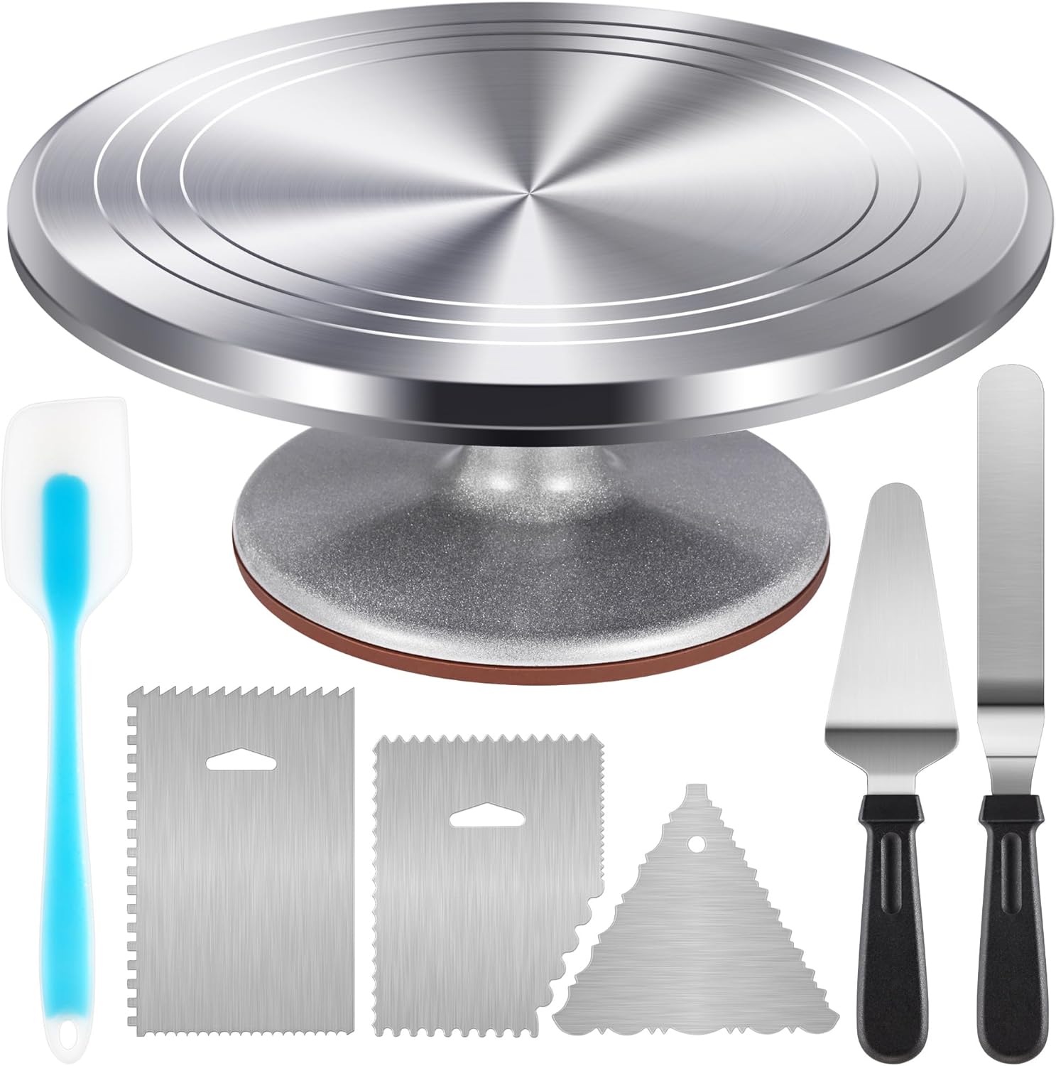 Kootek Cake Decorating Kit, 12" turntable