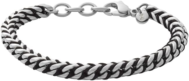 Thumbnail 6 de Skagen Bracciale da uomo in acciaio inossidabile, pelle o perline con chiusura a moschettone
