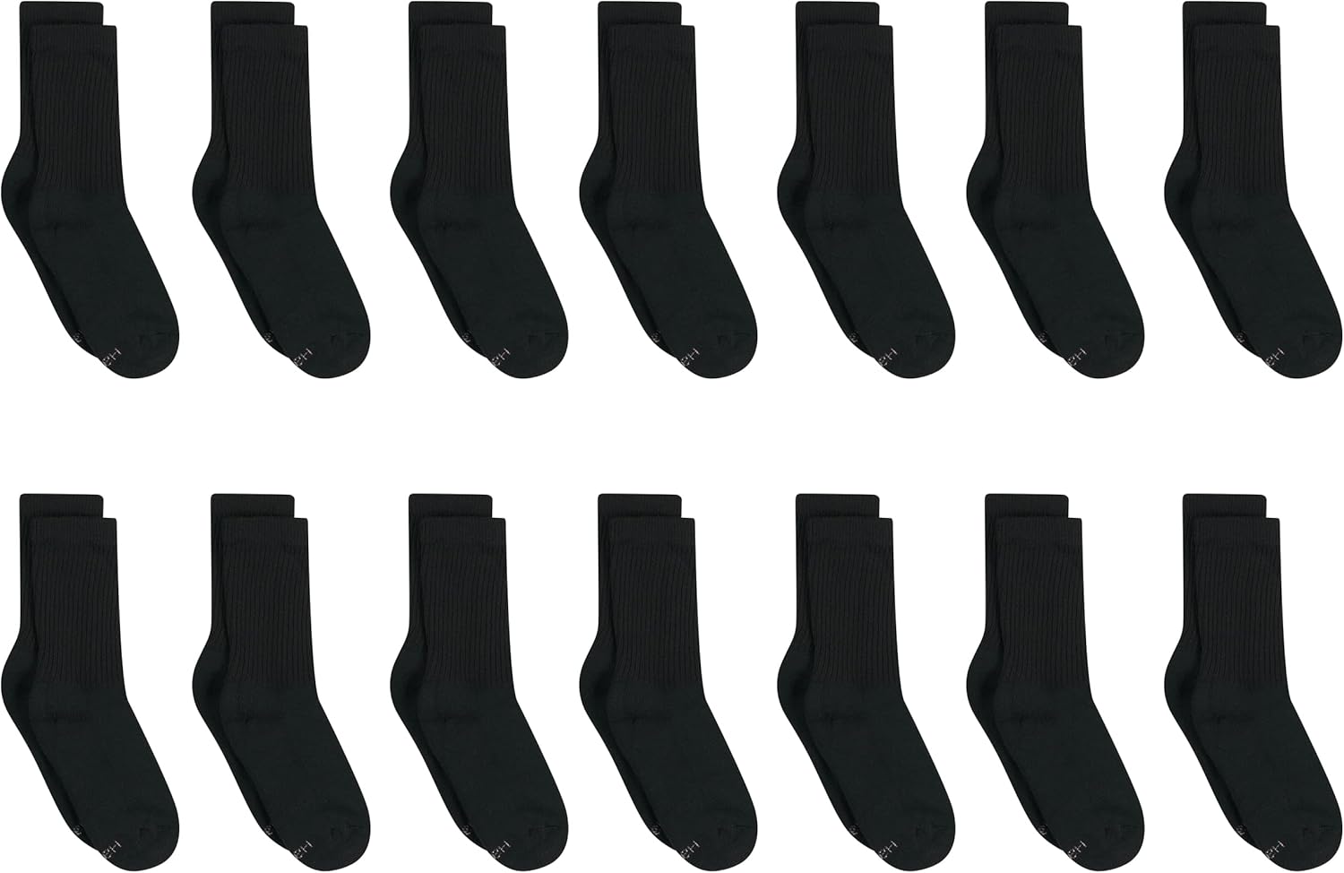 Thumbnail 1 de Hanes Women's Cushioned Crew Socks (10-Pack)