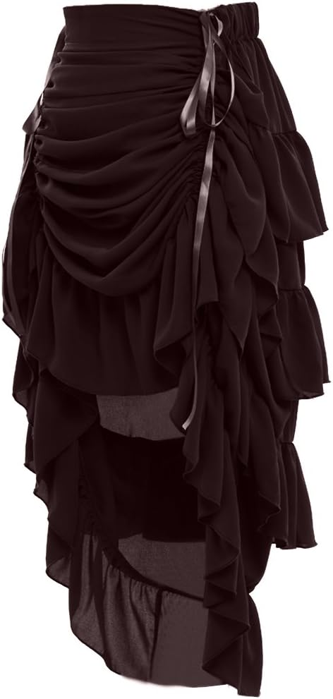 Detalle de GRACEART Women's Victorian Steampunk Skirt Pirate Costume Burlesque